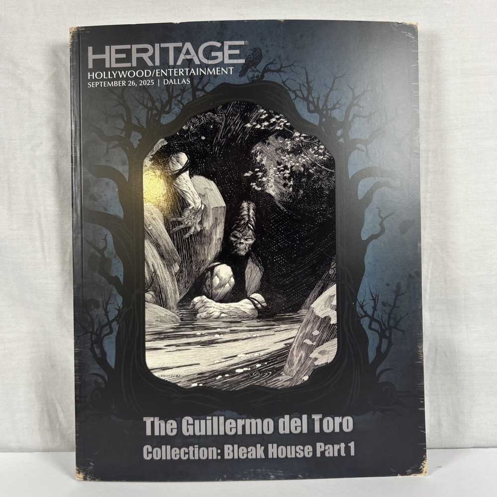 Heritage Guillermo Del Toro Bleak House Auction Catalog 2025 New Hellboy Props